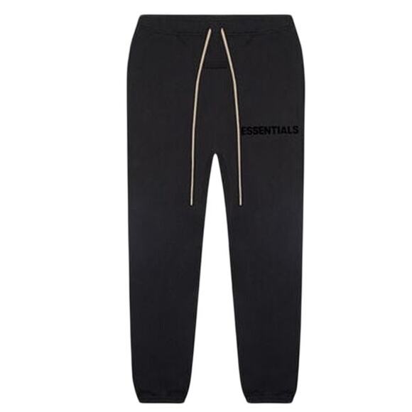💎✨BRAND NEW✨💎Fear of God Essentials Black Sweatpants - Picture 3 of 6